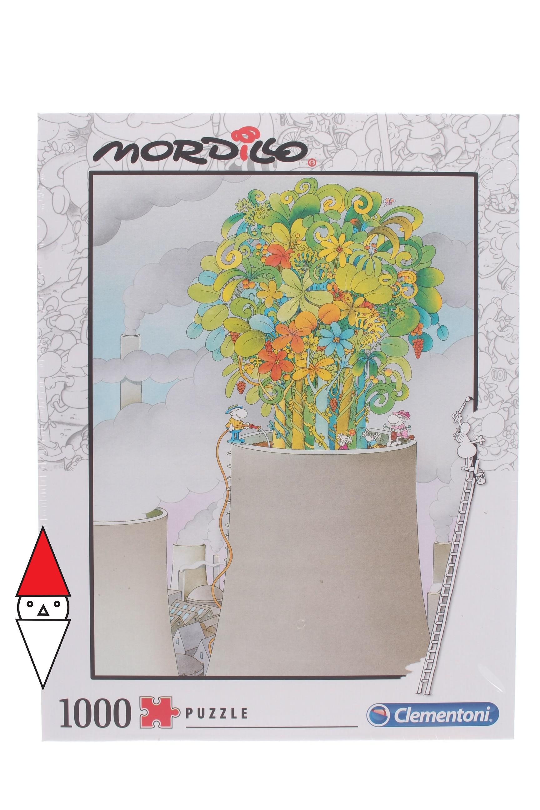 PUZZLE GRAFICA HEYE FUMETTI MORDILLO PHOTO 1000 PZ