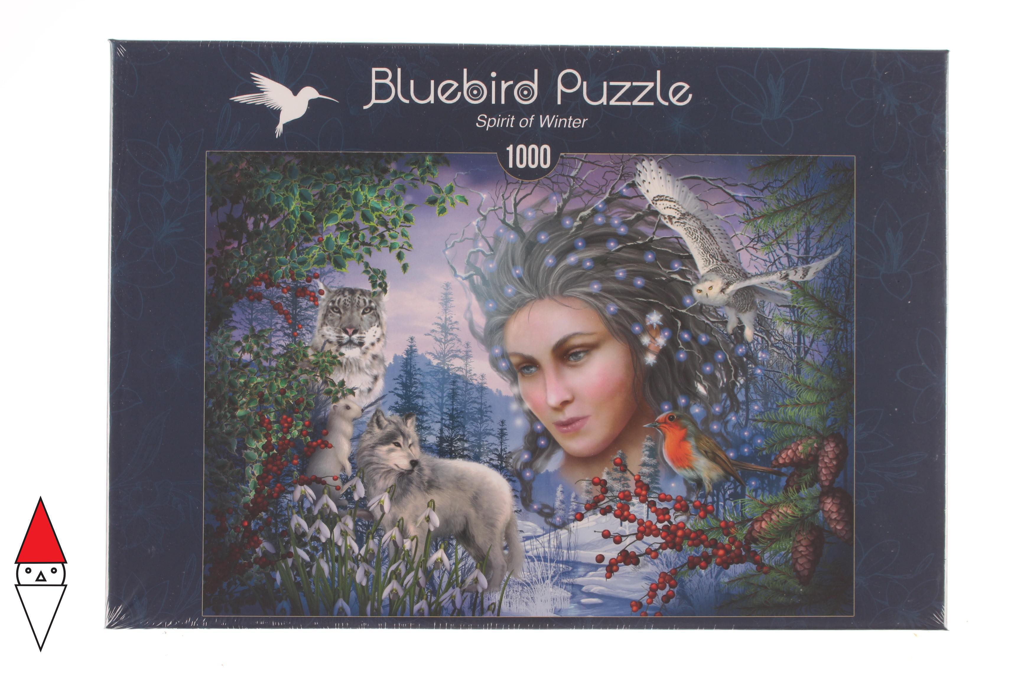 PUZZLE TEMATICO BLUEBIRD INVERNO SPIRIT OF WINTER 1000 PZ 
