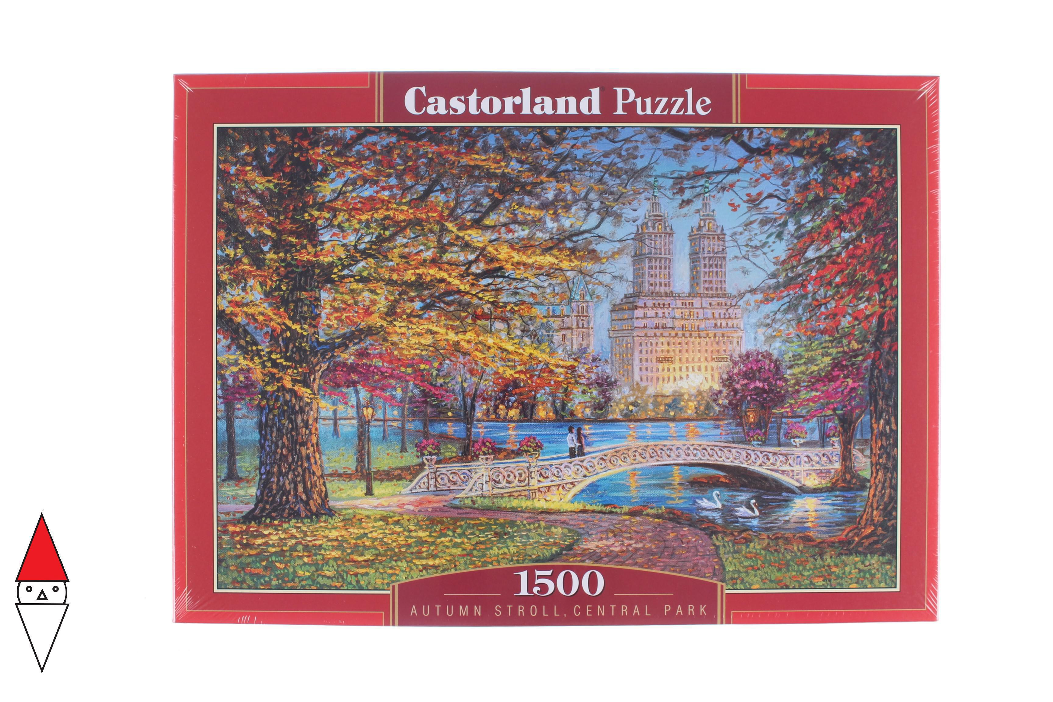 PUZZLE PAESAGGI CASTORLAND CITTA CENTRAL PARK NEW YORK 1500 PZ 151844 Donkytoys