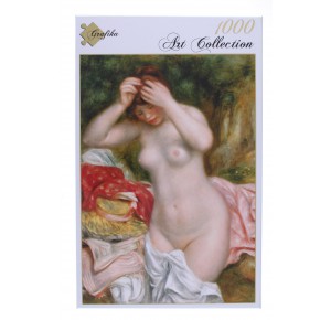 GRAFIKA, , , PUZZLE ARTE GRAFIKA RENOIR BAIGNEUSE IMPRESSIONISMO 1000 PZ