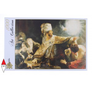 GRAFIKA, , , PUZZLE ARTE GRAFIKA REMBRANDT LE FESTIN DE BALTHAZAR PITTURA FIAMMINGA 1000 PZ