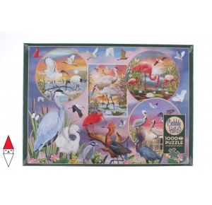 COBBLE HILL, , , PUZZLE ANIMALI COBBLE HILL / OUTSET MEDIA WATERBIRD MAGIC UCCELLI 1000 PZ