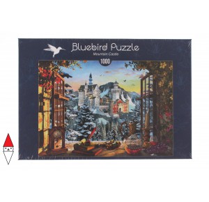 BLUEBIRD, , , PUZZLE EDIFICI BLUEBIRD CASTELLI E PALAZZI MOUNTAIN CASTLE 1000 PZ