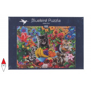 BLUEBIRD, , , PUZZLE ANIMALI BLUEBIRD GATTI KITTEN FUN 1000 PZ