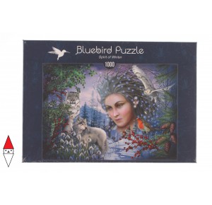 BLUEBIRD, , , PUZZLE TEMATICO BLUEBIRD INVERNO SPIRIT OF WINTER 1000 PZ