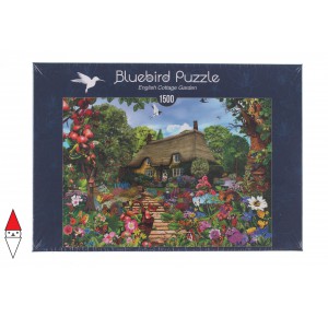 BLUEBIRD, , , PUZZLE EDIFICI BLUEBIRD COTTAGES E CHALETS ENGLISH COTTAGE GARDEN 1500 PZ