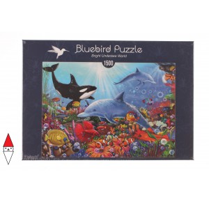BLUEBIRD, , , PUZZLE PAESAGGI BLUEBIRD FONDALI MARINI BRIGHT UNDERSEA WORLD 1500 PZ