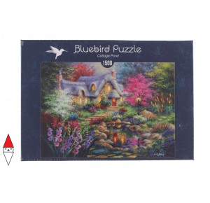 BLUEBIRD, , , PUZZLE EDIFICI BLUEBIRD COTTAGES E CHALETS COTTAGE POND 1500 PZ