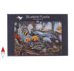 BLUEBIRD, , , PUZZLE PAESAGGI BLUEBIRD FONDALI MARINI UNDERWATER WORLD 500 PZ