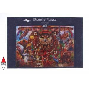 BLUEBIRD, , , PUZZLE ANIMALI BLUEBIRD ANIMALI VARI ANIMAL TOTEM 4000 PZ