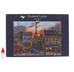 BLUEBIRD, , , PUZZLE PAESAGGI BLUEBIRD CITTA STREETS OF PARIS PARIGI 4000 PZ