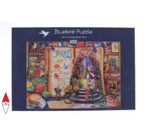 BLUEBIRD, , , PUZZLE TEMATICO BLUEBIRD CITTA LIFE IS AN OPEN BOOK PARIS PARIGI 4000 PZ