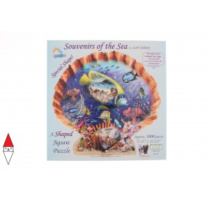 SUNSOUT, , , PUZZLE SAGOMATO SUNSOUT FONDALI MARINI 1000 PZ