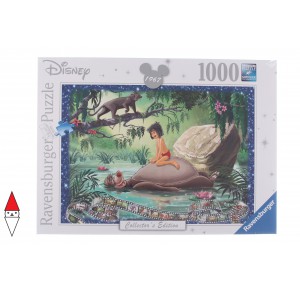 RAVENSBURGER, , , PUZZLE DISNEY RAVENSBURGER CLASSICS IL LIBRO DELLA GIUNGLA 1000 PZ