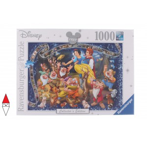 RAVENSBURGER, , , PUZZLE DISNEY RAVENSBURGER CARTONI ANIMATI CLASSICS BIANCANEVE 1000 PZ