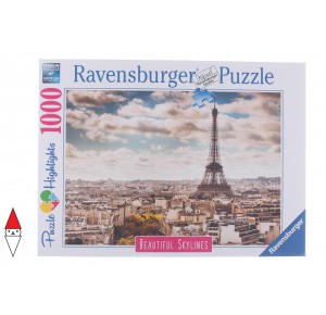 RAVENSBURGER, , , PUZZLE PAESAGGI RAVENSBURGER PARIGI 1000 PZ