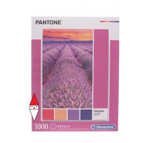 CLEMENTONI, , , PUZZLE TEMATICO CLEMENTONI COLORI PANTONE VIOLA LAVENDER SUNSET 1000 PZ