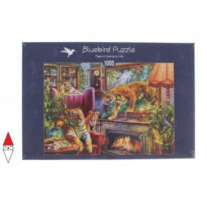 BLUEBIRD, , , PUZZLE ANIMALI BLUEBIRD TIGRI TIGERS COMING TO LIFE 1000 PZ