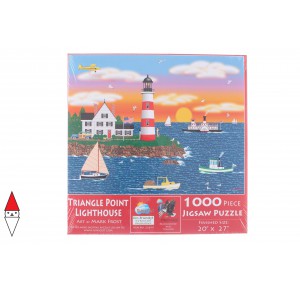 SUNSOUT, , , PUZZLE GRAFICA SUNSOUT MARK FROST TRIANGLE POINT LIGHTHOUSE 1000 PZ