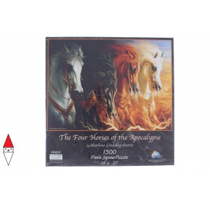 SUNSOUT, , , PUZZLE ANIMALI SUNSOUT LINDSBURG-OSORIO FOUR HORSES OF THE APOCALYPSE 1500 PZ