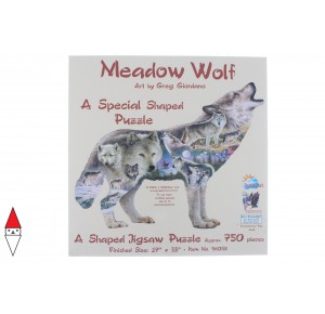 SUNSOUT, , , PUZZLE SAGOMATO SUNSOUT LUPI GREG GIORDANO MEADOW WOLF 750 PZ