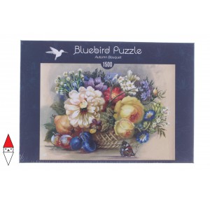 BLUEBIRD, , , PUZZLE TEMATICO BLUEBIRD NATURA MORTA AUTUMN BOUQUET 1500 PZ