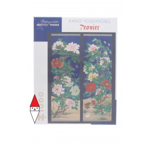 POMEGRANATE, , , PUZZLE ARTE POMEGRANATE ARTE ORIENTALE KANO YOSHINOBU - PIVOINES 1000 PZ