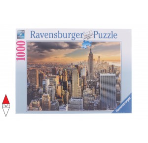 RAVENSBURGER, , , PUZZLE PAESAGGI RAVENSBURGER CITTA MAESTOSA NEW YORK 1000 PZ