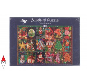 BLUEBIRD, , , PUZZLE TEMATICO BLUEBIRD NATALE FESTIVE ORNAMENTS 1000 PZ