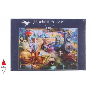 BLUEBIRD, , , PUZZLE MEZZI DI TRASPORTO BLUEBIRD TRENI MAGICAL JOURNEY 1000 PZ