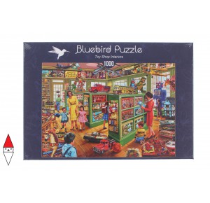 BLUEBIRD, , , PUZZLE TEMATICO BLUEBIRD NEGOZI TOY SHOP INTERIORS 1000 PZ