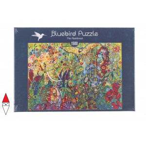 BLUEBIRD, , , PUZZLE GRAFICA BLUEBIRD FORESTA THE RAINFOREST 1500 PZ