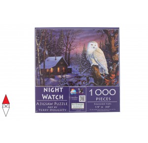 SUNSOUT, , , PUZZLE PAESAGGI SUNSOUT INVERNO TERRY DOUGHTY - NIGHT WATCH 1000 PZ