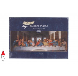 BLUEBIRD, , , PUZZLE ARTE BLUEBIRD LEONARDO DA VINCI THE LAST SUPPER 1490 PANORAMA 1000 PZ