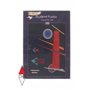 BLUEBIRD, , , PUZZLE ARTE BLUEBIRD PITTURA 1900 VASSILY KANDINSKY POWERFUL RED 1928 1000 PZ