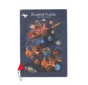 BLUEBIRD, , , PUZZLE TEMATICO BLUEBIRD NATALE SANTA CLAUS IS ARRIVING 1500 PZ