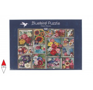 BLUEBIRD, , , PUZZLE OGGETTI BLUEBIRD FIORI E GIARDINI FLOWER PICTURES 1500 PZ