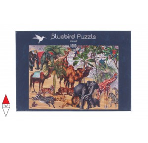 BLUEBIRD, , , PUZZLE ANIMALI BLUEBIRD ANIMALI VARI DESERT 70476