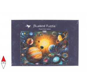 BLUEBIRD, , , PUZZLE TEMATICO BLUEBIRD SPAZIO RINGED SOLAR SYSTEM 1000 PZ