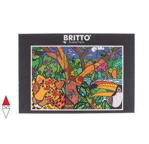 BLUEBIRD, , , PUZZLE GRAFICA BLUEBIRD ASTRATTI ROMERO BRITTO AMAZON 1000 PZ