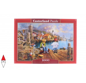 CASTORLAND, , , PUZZLE PAESAGGI CASTORLAND PORTI AT THE DOCK 1000 PZ