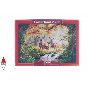 CASTORLAND, , , PUZZLE ANIMALI CASTORLAND CERBIATTI ROYAL FAMILY 1000 PZ