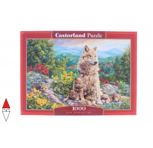 CASTORLAND, , , PUZZLE ANIMALI CASTORLAND LUPI NEW GENERATION 1000 PZ