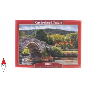 CASTORLAND, , , PUZZLE PAESAGGI CASTORLAND COTTAGES E CHALETS VILLAGE CORNE IN WALES 1000 PZ