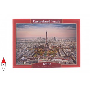 CASTORLAND, , , PUZZLE PAESAGGI CASTORLAND CITTA CITYSCAPE OF PARIS 1500 PZ