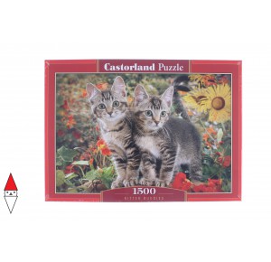 CASTORLAND, , , PUZZLE ANIMALI CASTORLAND GATTI KITTEN BUDDIES 1500 PZ