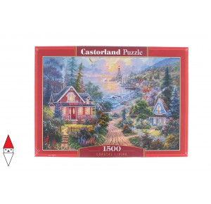 CASTORLAND, , , PUZZLE PAESAGGI CASTORLAND COTTAGES E CHALETS COASTAL LIVING 1500 PZ