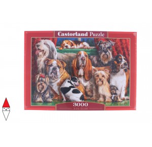 CASTORLAND, , , PUZZLE ANIMALI CASTORLAND CANI DOG CLUB 3000 PZ