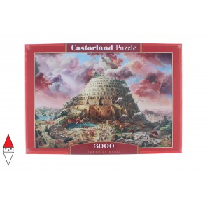 CASTORLAND, , , PUZZLE GRAFICA CASTORLAND FANTASY TOWER OF BABEL 3000 PZ