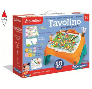 CLEMENTONI, , , GIOCO EDUCATIVO CLEMENTONI SAPIENTINO TAVOLINO SEMPRE CON TE